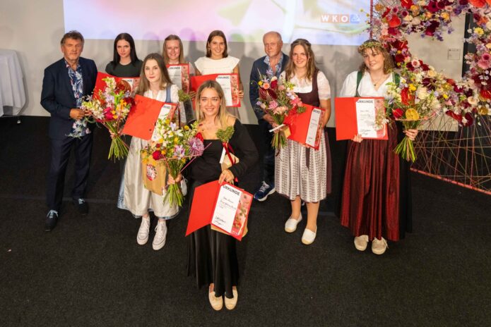 BWB Floristen 2025 Siegerinnen des Bundeslehrlingswettbewerbs der Floristinnen