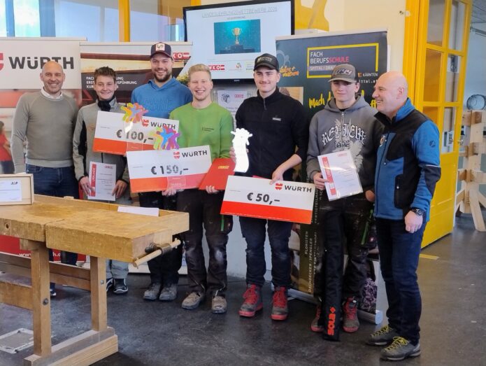 LWB Zimmerer 2026 Sieger Landeslehrlingswettbewerb der Zimmerer 2026
