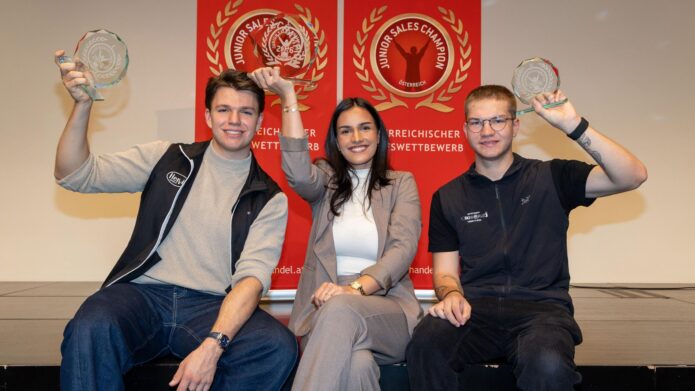 Junior Sales Champion National 2026 Siegerinnen beim Junior Sales Nation 2026